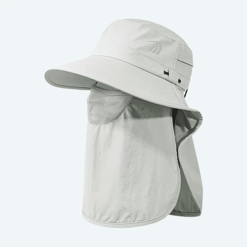 UPF 50+ Sun Hat with Face Protection-15