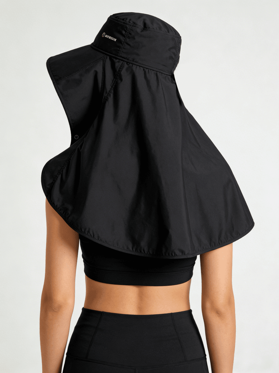 UPF 50+ Sun Hat with Neck Flap & Cape-zoom-3
