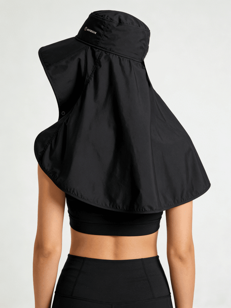 UPF 50+ Sun Hat with Neck Flap & Cape-zoom-