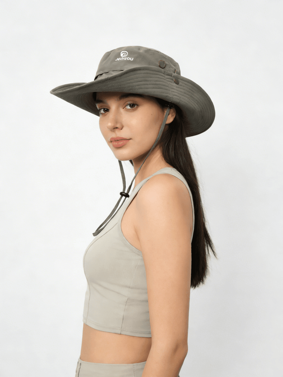 UPF 50+ Waterproof Hiking Hat-zoom-3