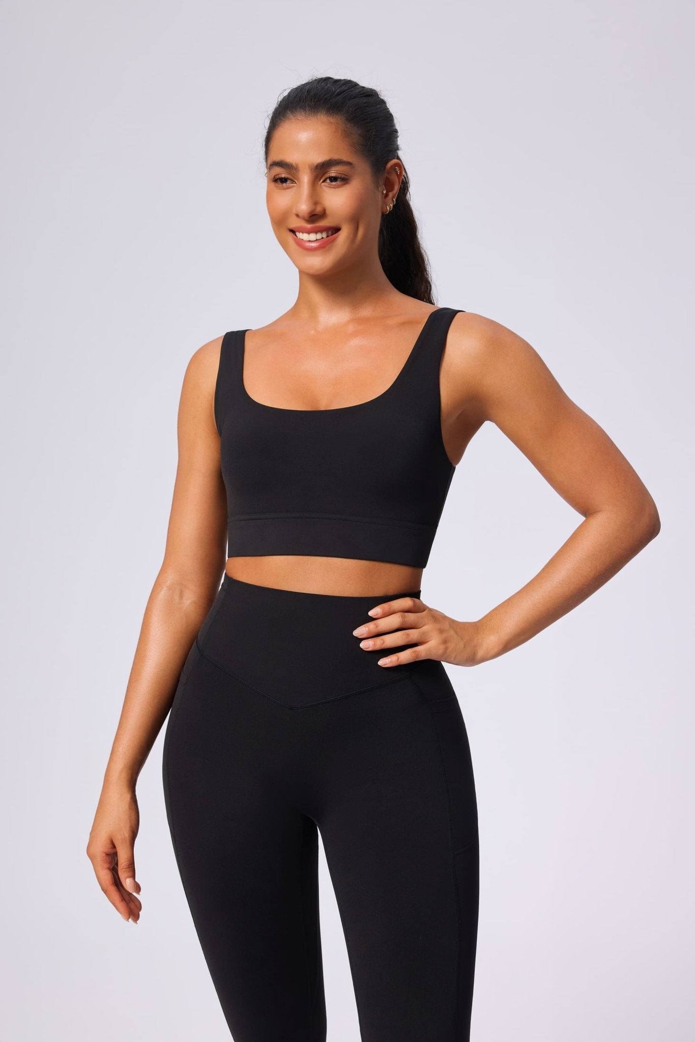 UPF 50+ Yoga Sports Bra-8