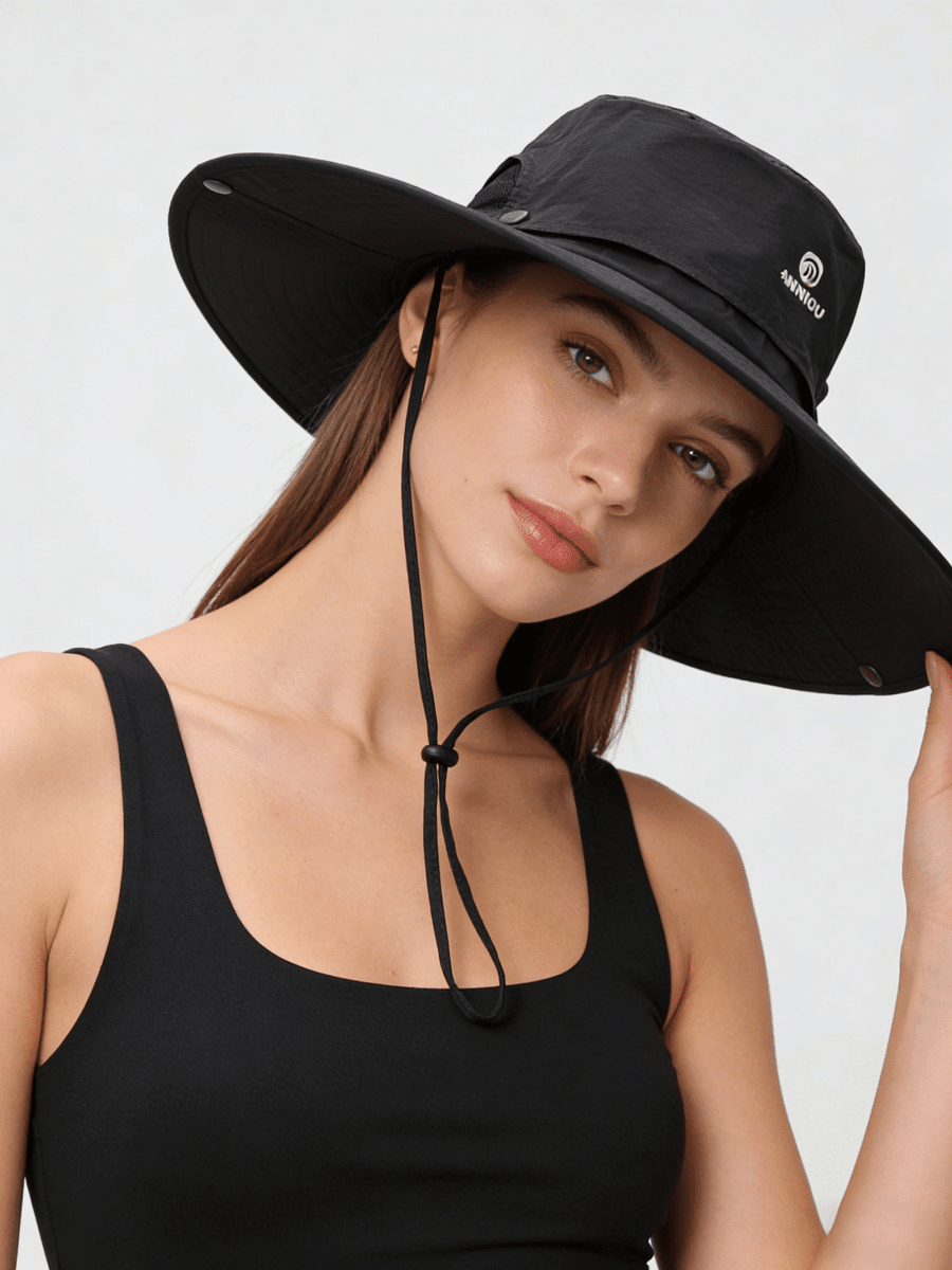 UPF 50+Traveller Broad Brim Sun Hat-1