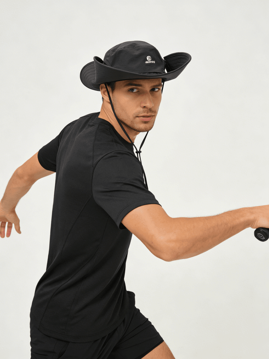 UPF 50+Traveller Broad Brim Sun Hat-6