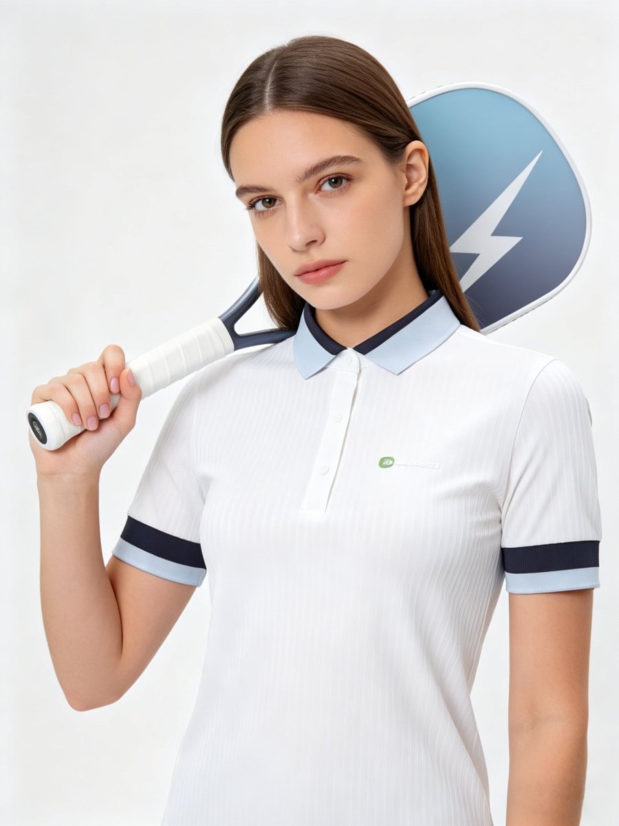 UPF50+ Ice Silk Pickleball Polo Shirt-zoom-1