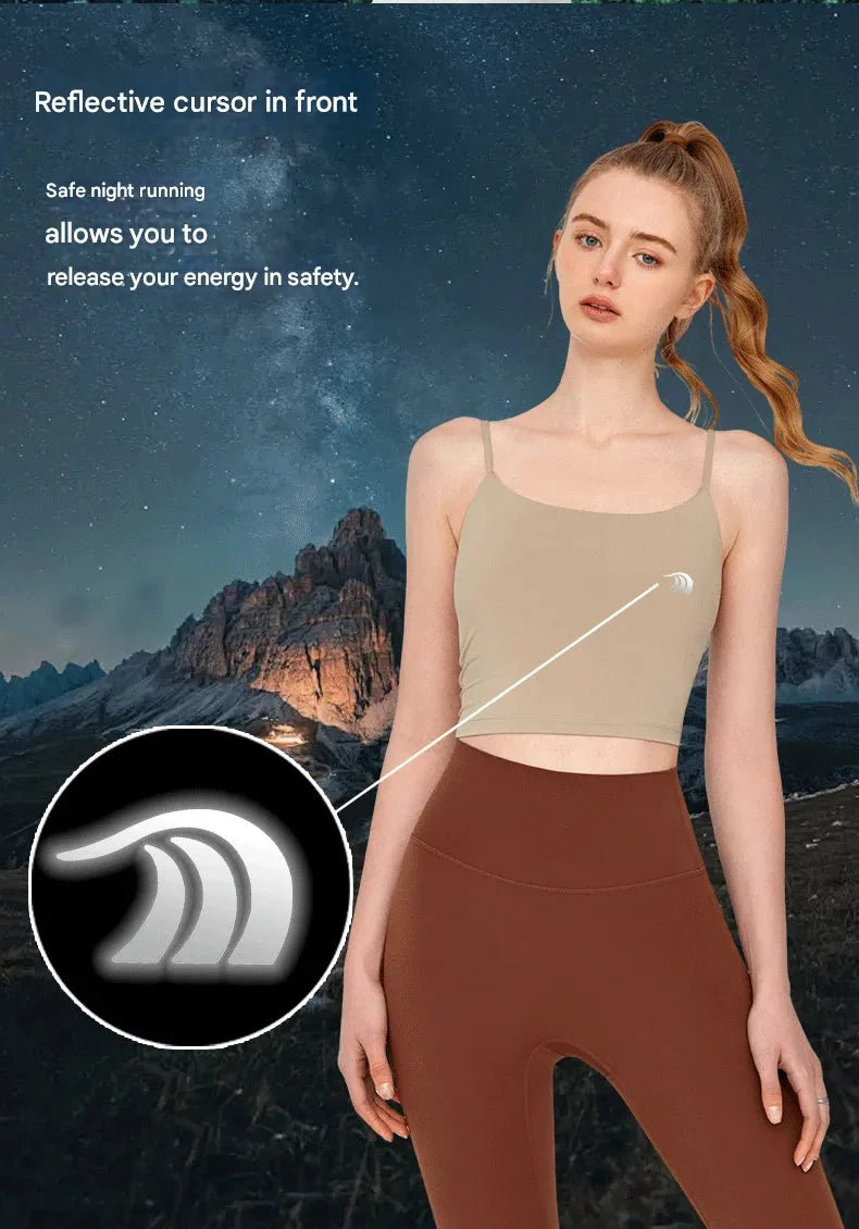 UPF50+ Thin Strap Yoga Top-zoom-8