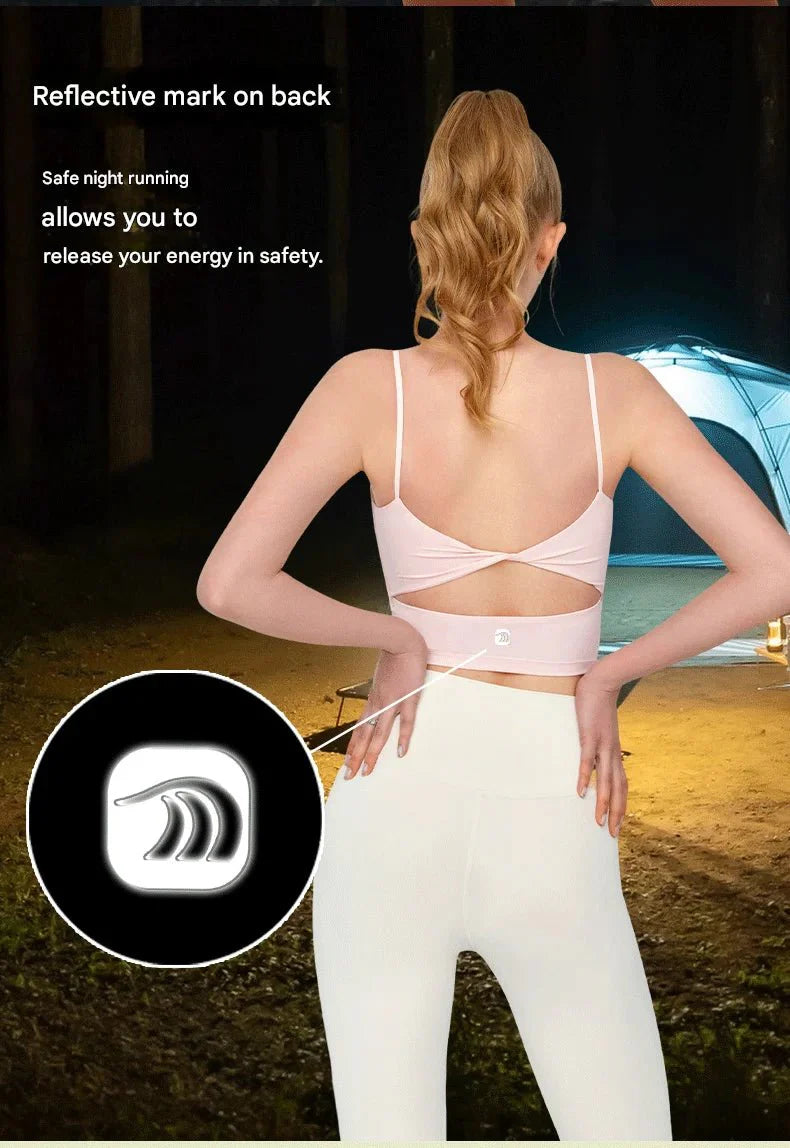 UPF50+ Thin Strap Yoga Top-7