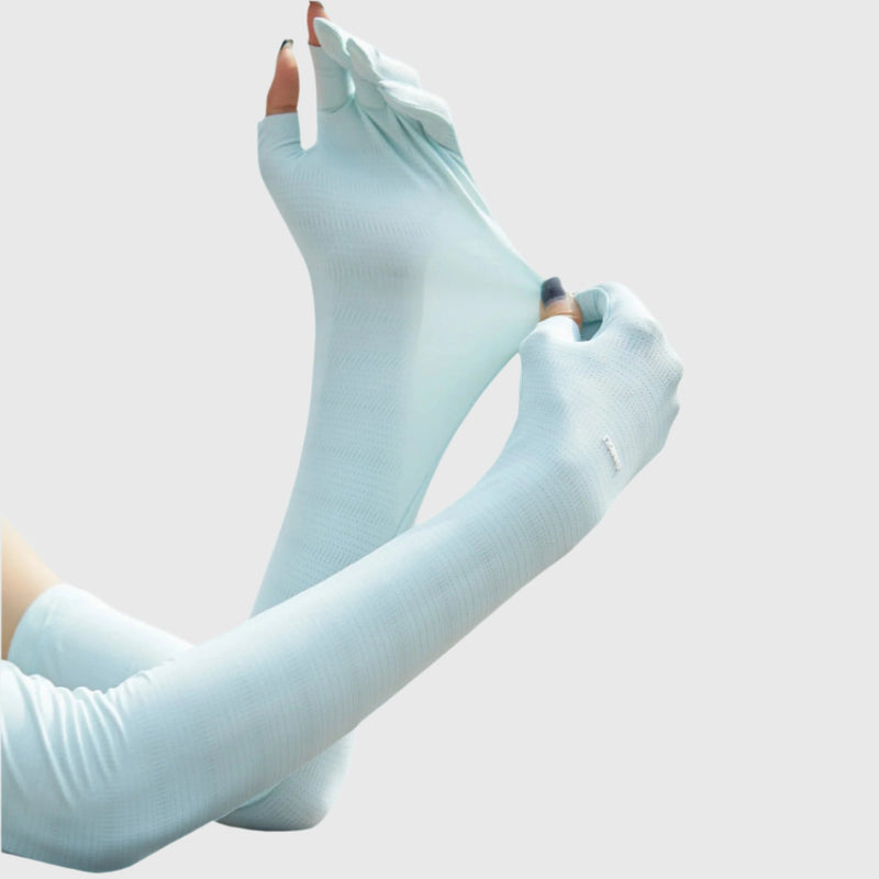 UPF 50+ Ice Silk Arm Sleeves-zoom-