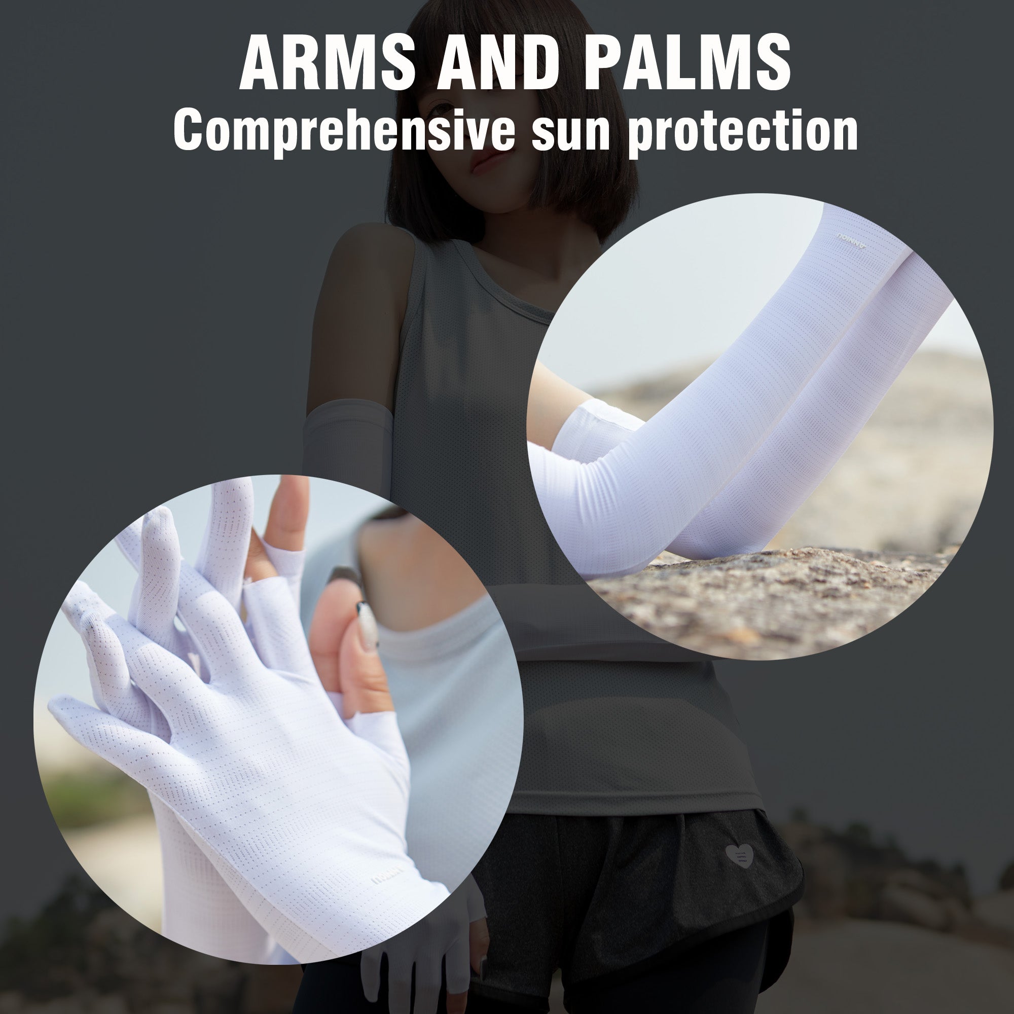 UPF 50+ Ice Silk Arm Sleeves-zoom-5