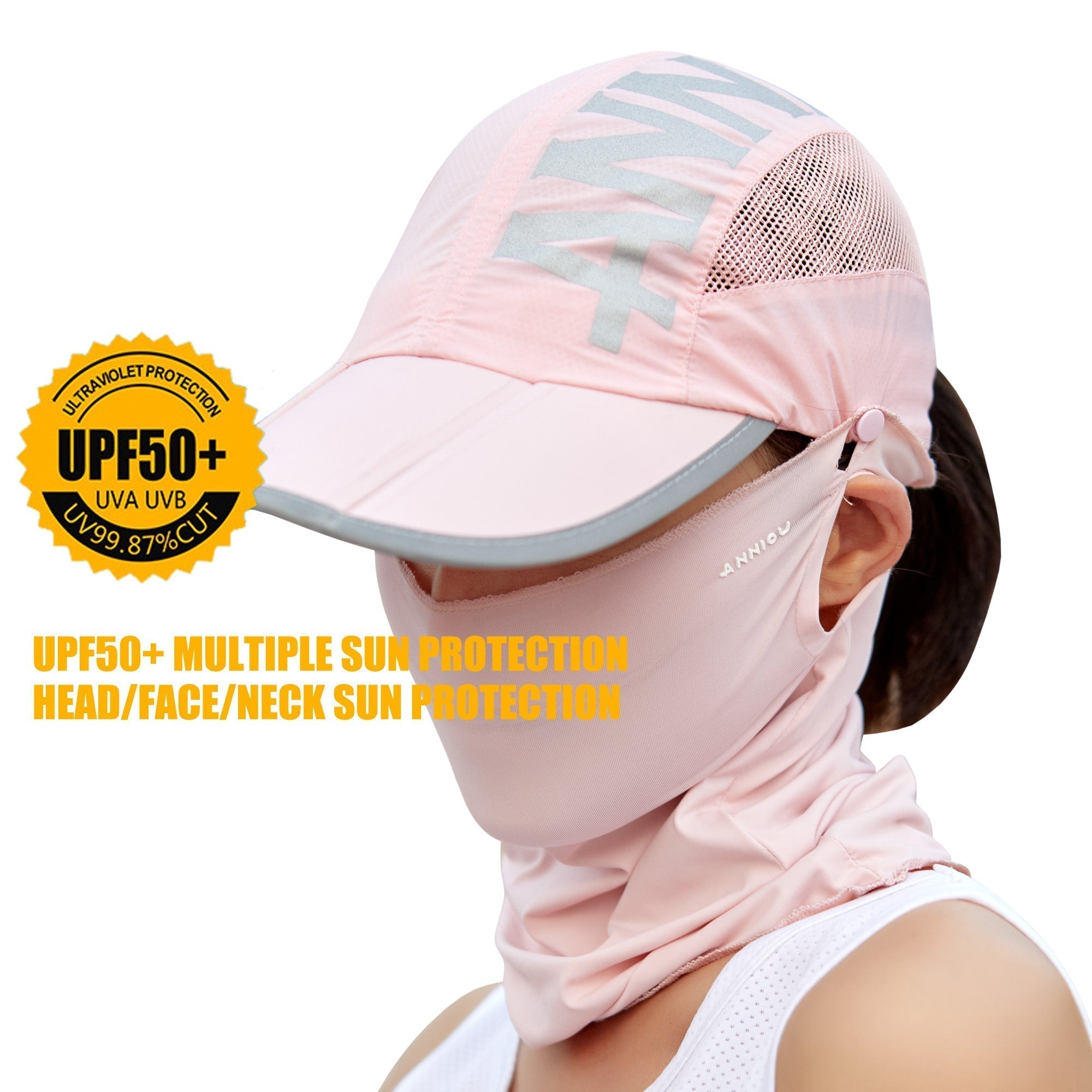 Baseball Cap & Neck Gaiter UPF 50+-zoom-2