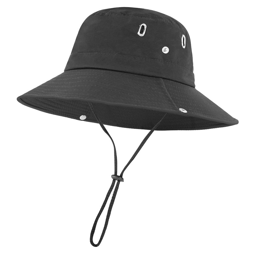 UPF50+ Wide Brim Foldable Bucket Hat-zoom-14