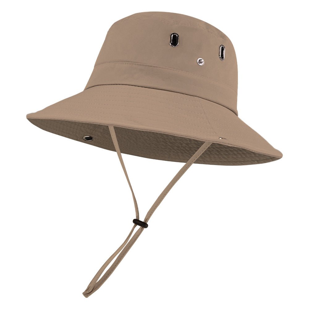 UPF50+ Wide Brim Foldable Bucket Hat-9
