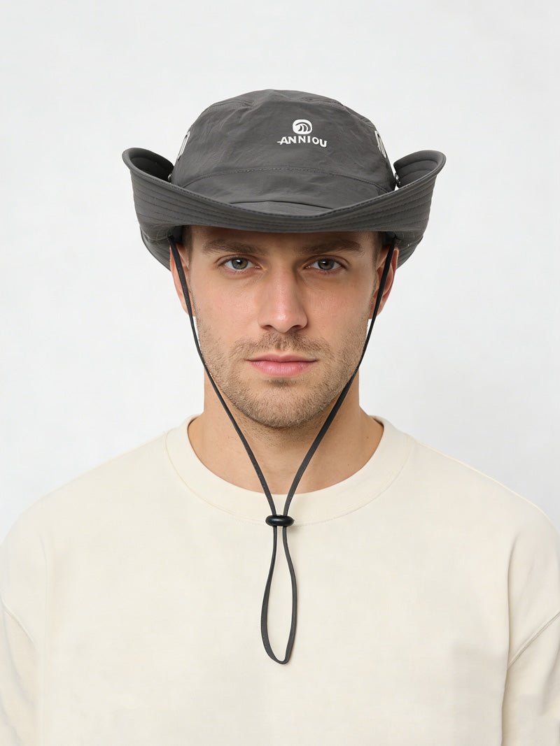 UPF50+ Wide Brim Foldable Bucket Hat-zoom-3