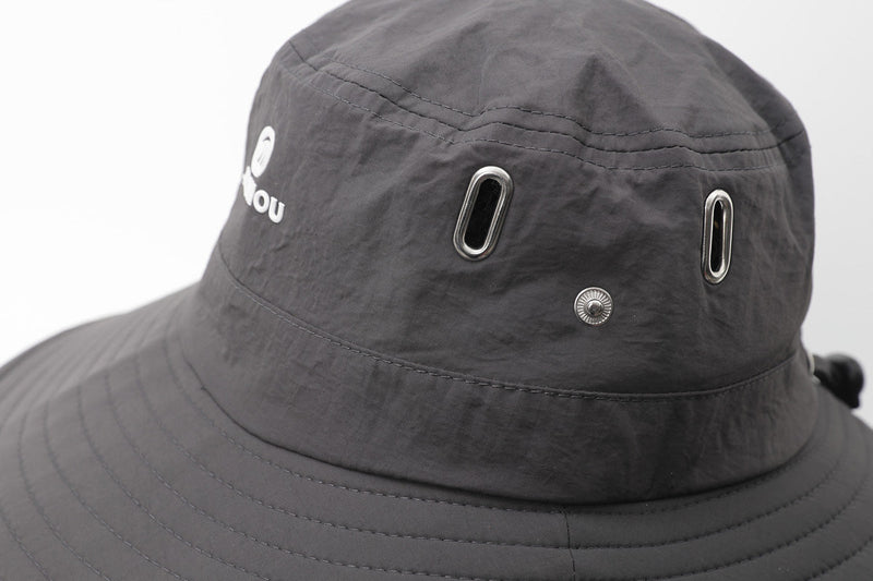 UPF50+ Wide Brim Foldable Bucket Hat-zoom-