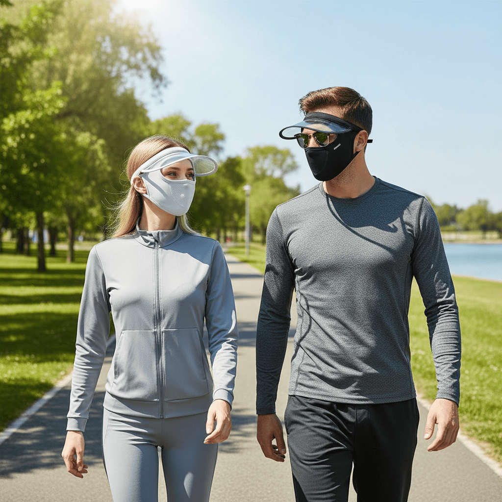 UV Brim Face Mask UPF 50+-zoom-7