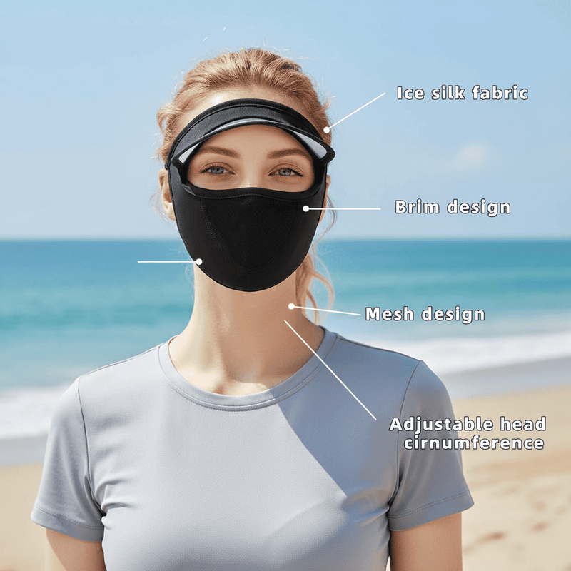 UV Brim Face Mask UPF 50+-zoom-