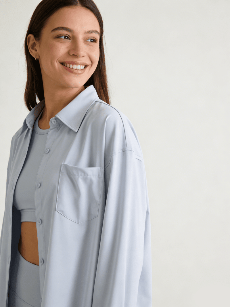 UV Protective Long Sleeve Blouse-zoom-