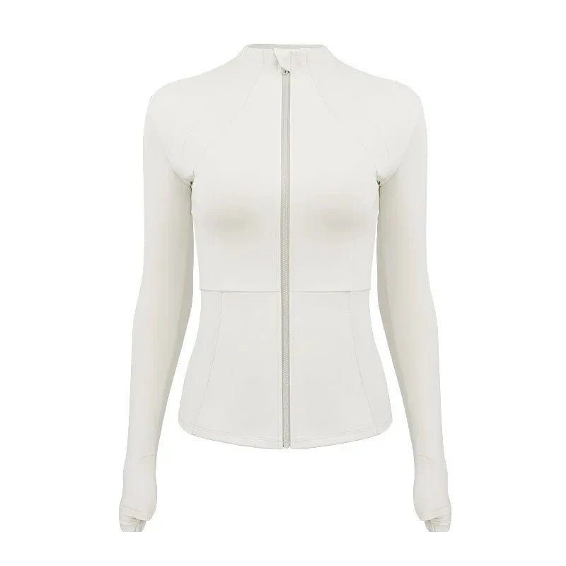 Full Zip UPF50+ Yoga Jacket-zoom-