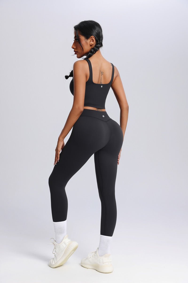 Wide Strap High-Support Yoga Bra-4