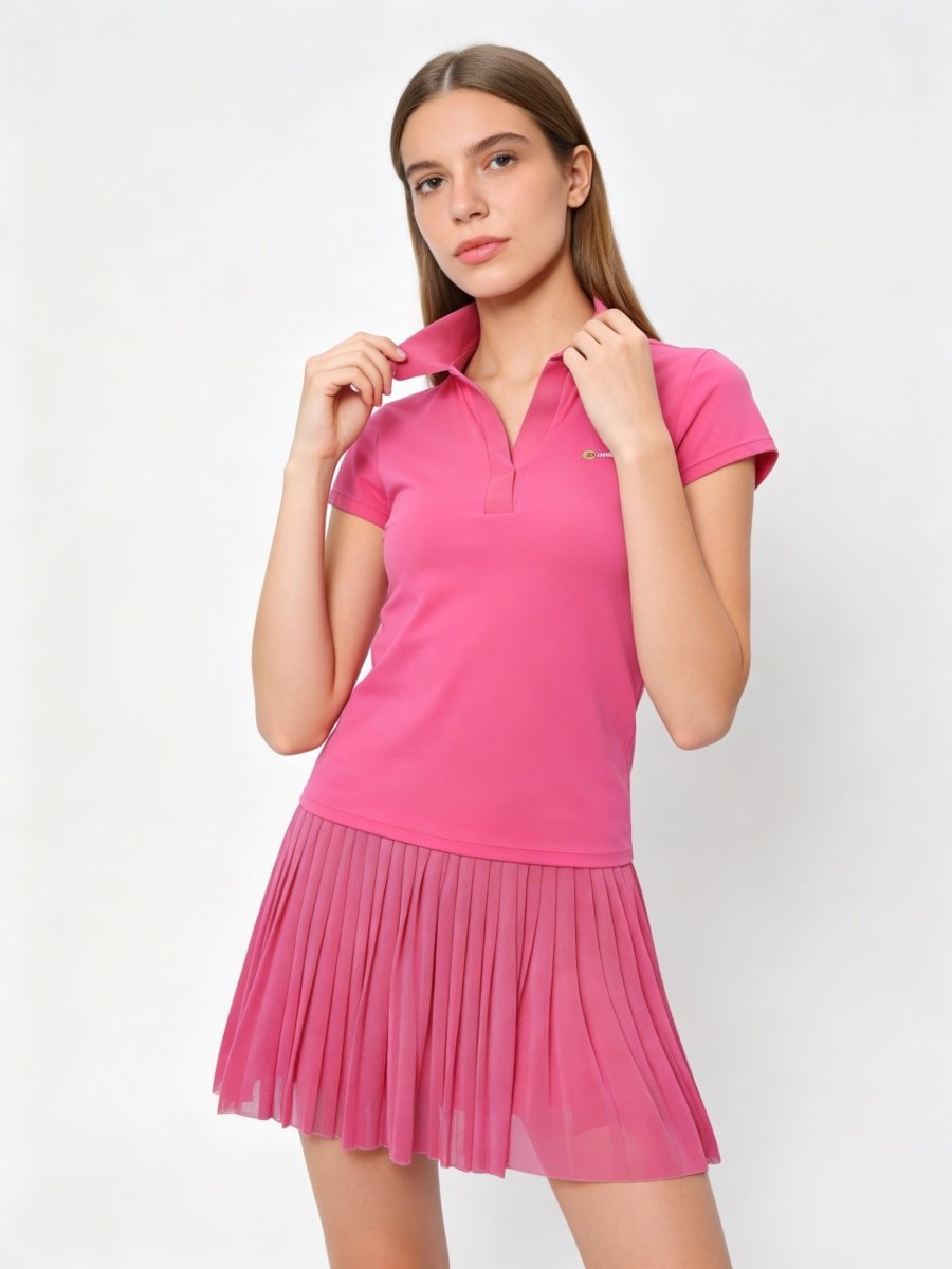 Women 2 Piece Tennis Skirt Set-1