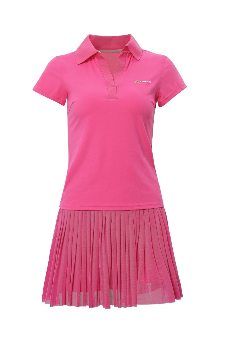 Women 2 Piece Tennis Skirt Set-zoom-