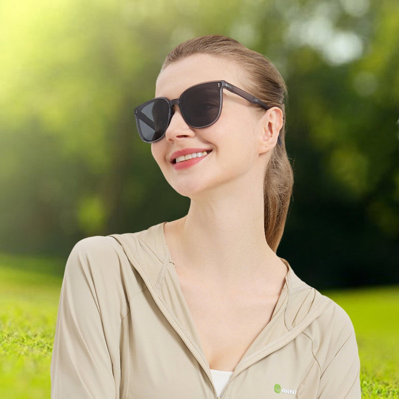Women's Folding Anti-glare Sunglasses-zoom-