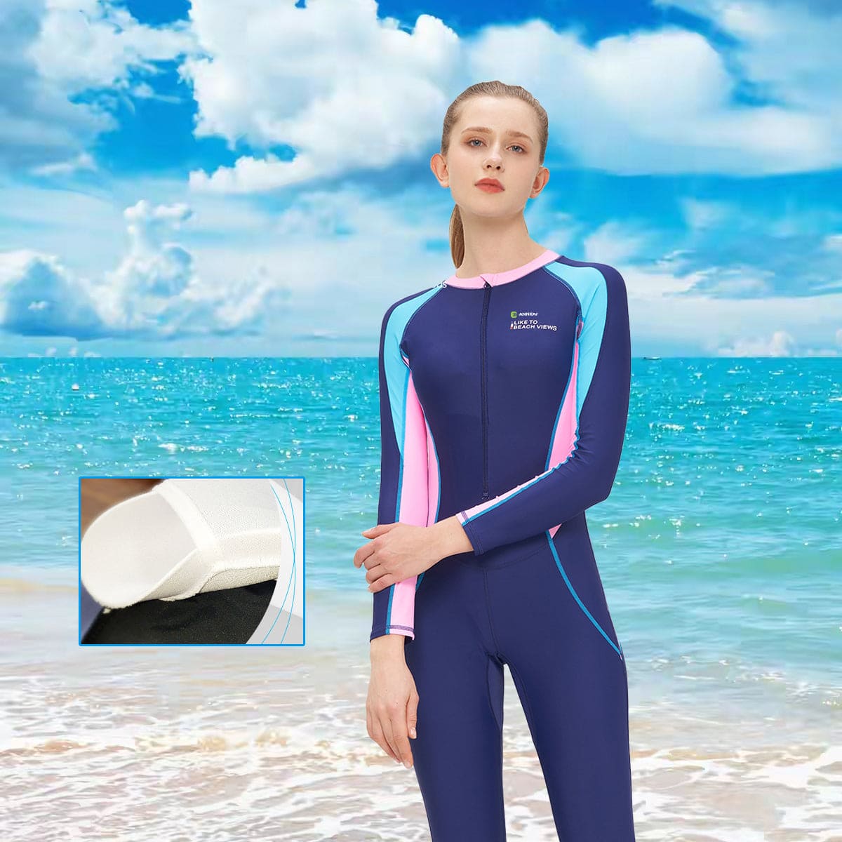 Women's UPF 50+ Wetsuit-1