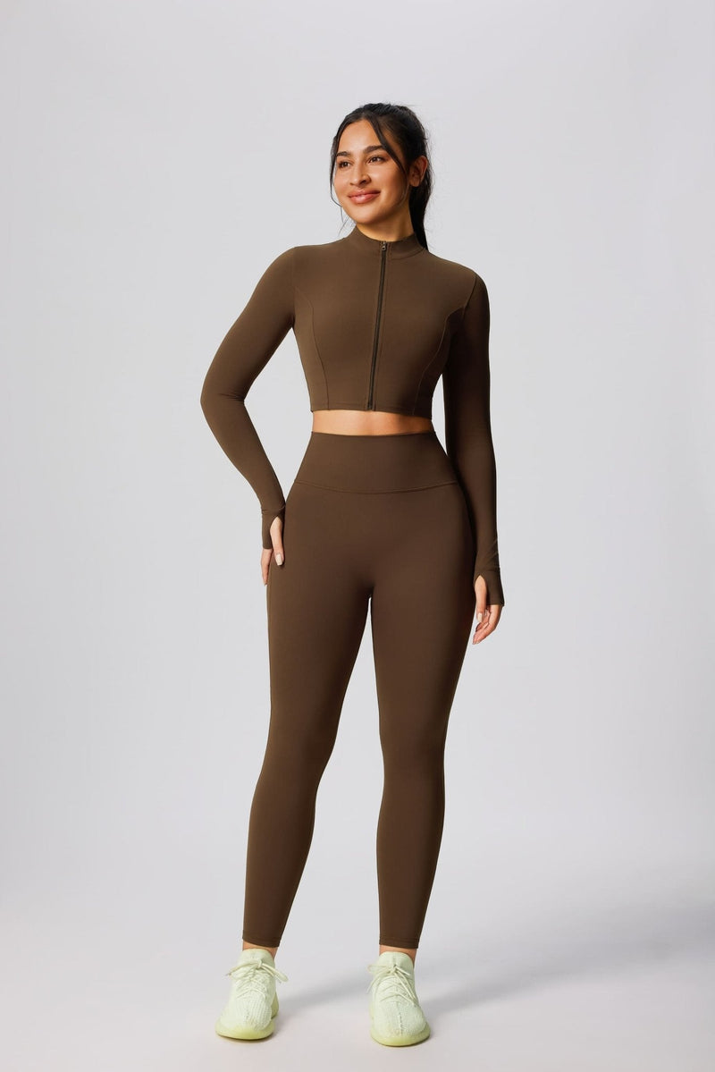 High Rise Sports Leggings-zoom-