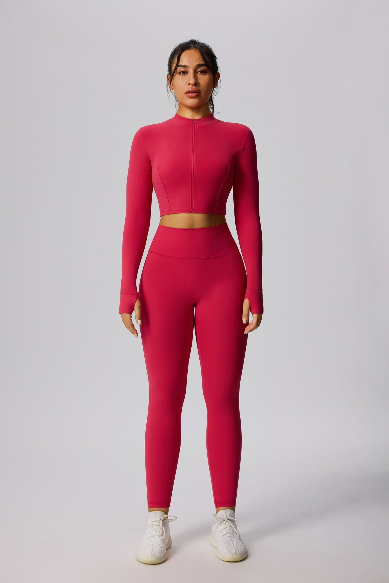 Zip Sports Crop Jacket-6