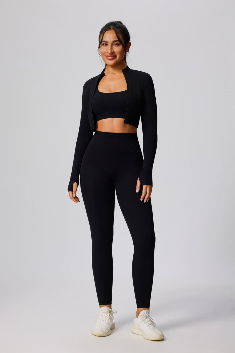 Zip Sports Crop Jacket-zoom-