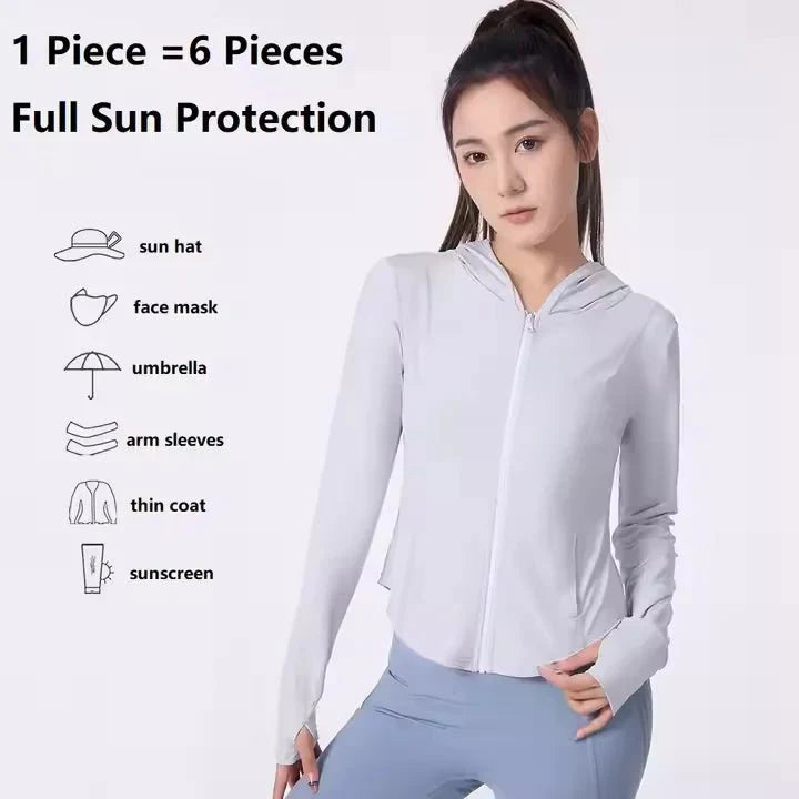 Zip Up Thumbhole Sports Jacket-zoom-7