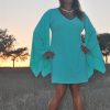 Ready to Dispatch Butterfly Kaftan Spring Green - UPF 50+ - Image 4