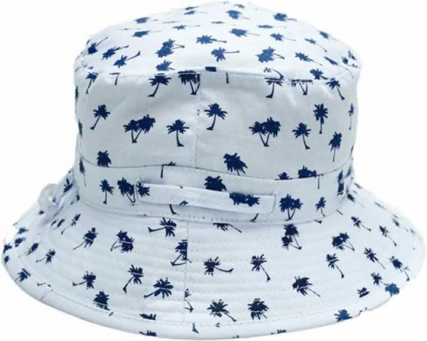 banz childrens sun hat Light blue palm