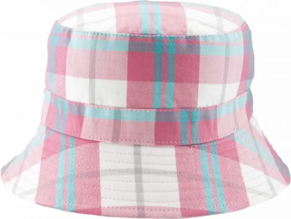 banz childrens sun hat White Check