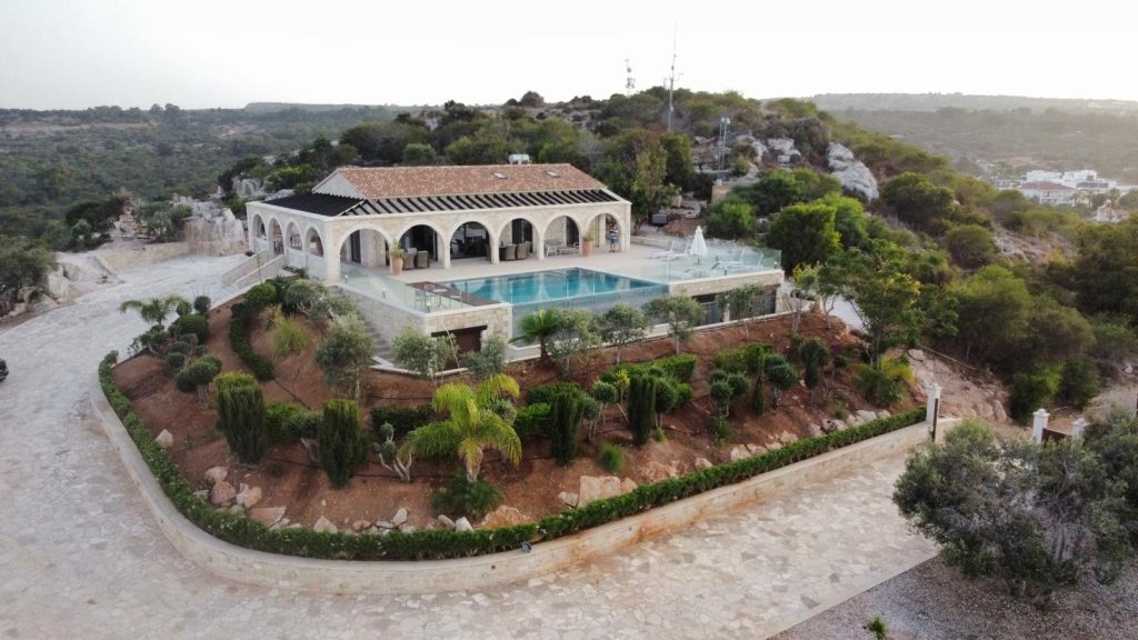 Stunning villa high up in the mountains of Protaras